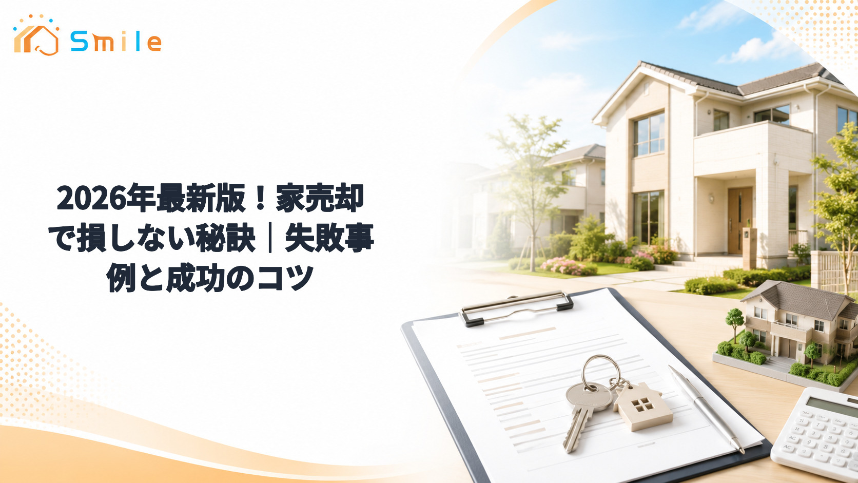 2026年最新版！家売却で損しない秘訣｜失敗事例と成功のコツ
